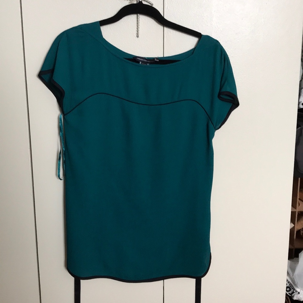 French Connection waist tie top